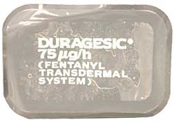 Duragesic Fentanyl 75 Transdermal Pain Patch
